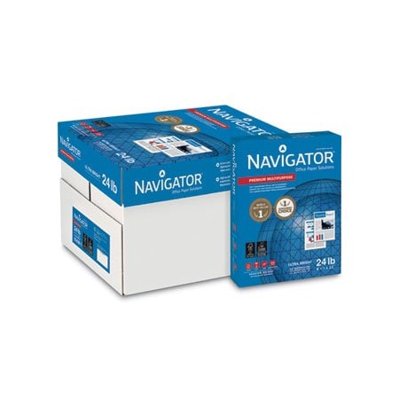 Soporcel North America MIUM MULTIPURPOSE COPY PAPER, 99 BRIGHT, 24LB, 8.5 X 11, WHITE, 10PK NMP1124